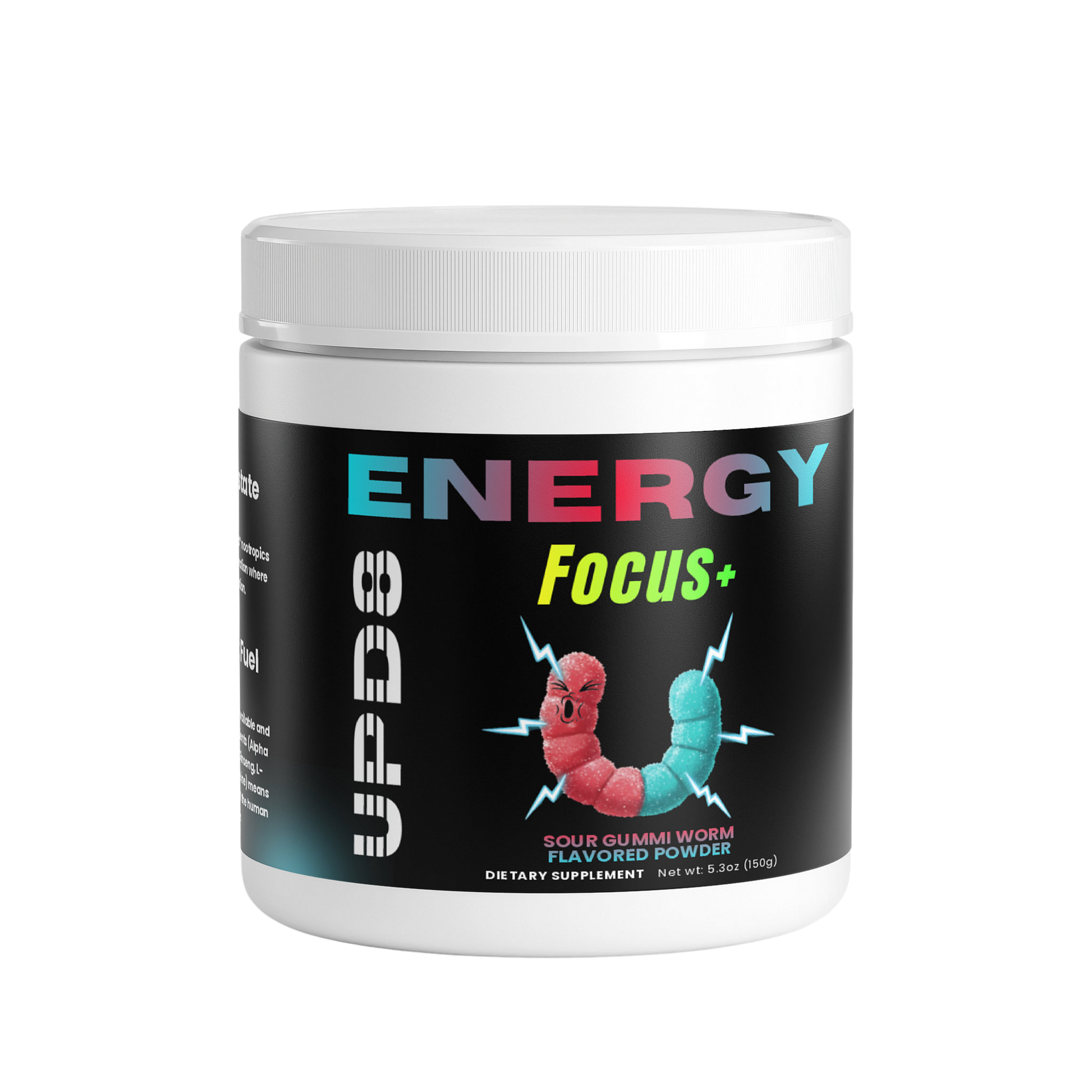 Energy w/ Focus+ (Sour Gummi Worm)