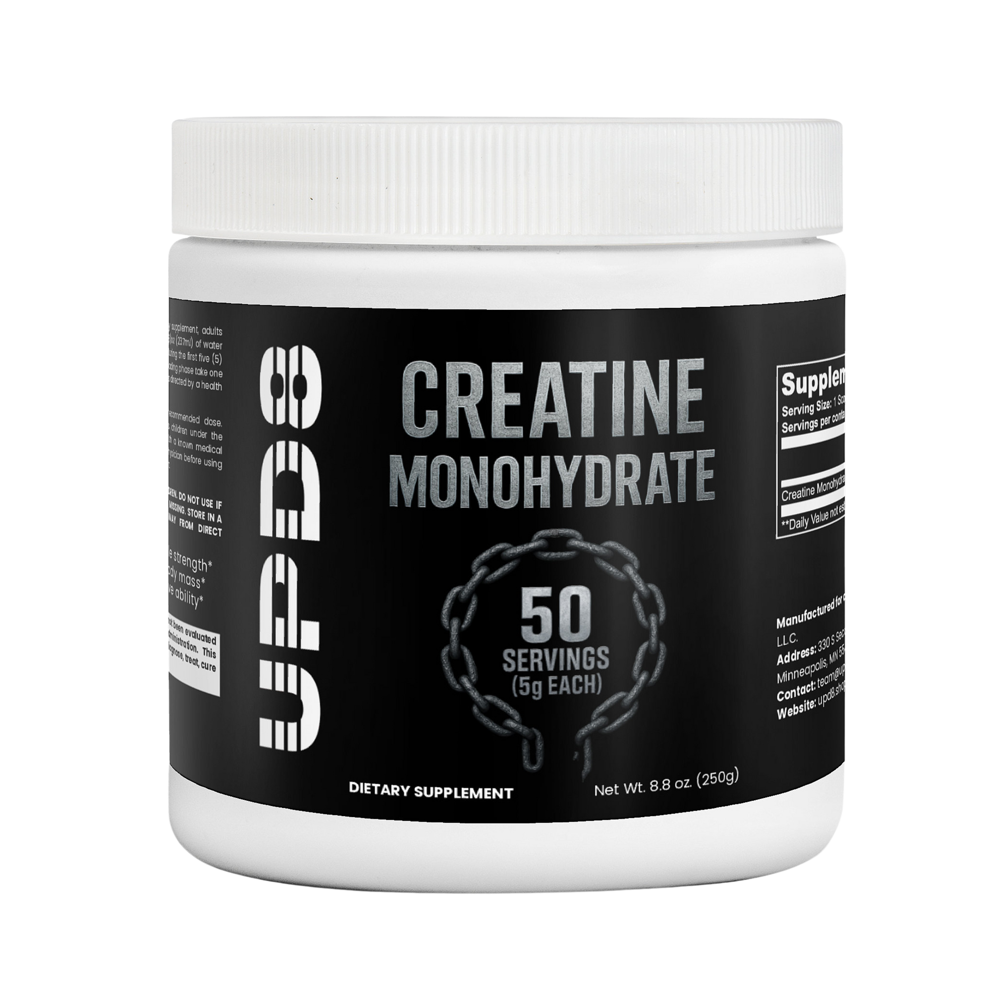 Creatine Monohydrate (50 Servings)