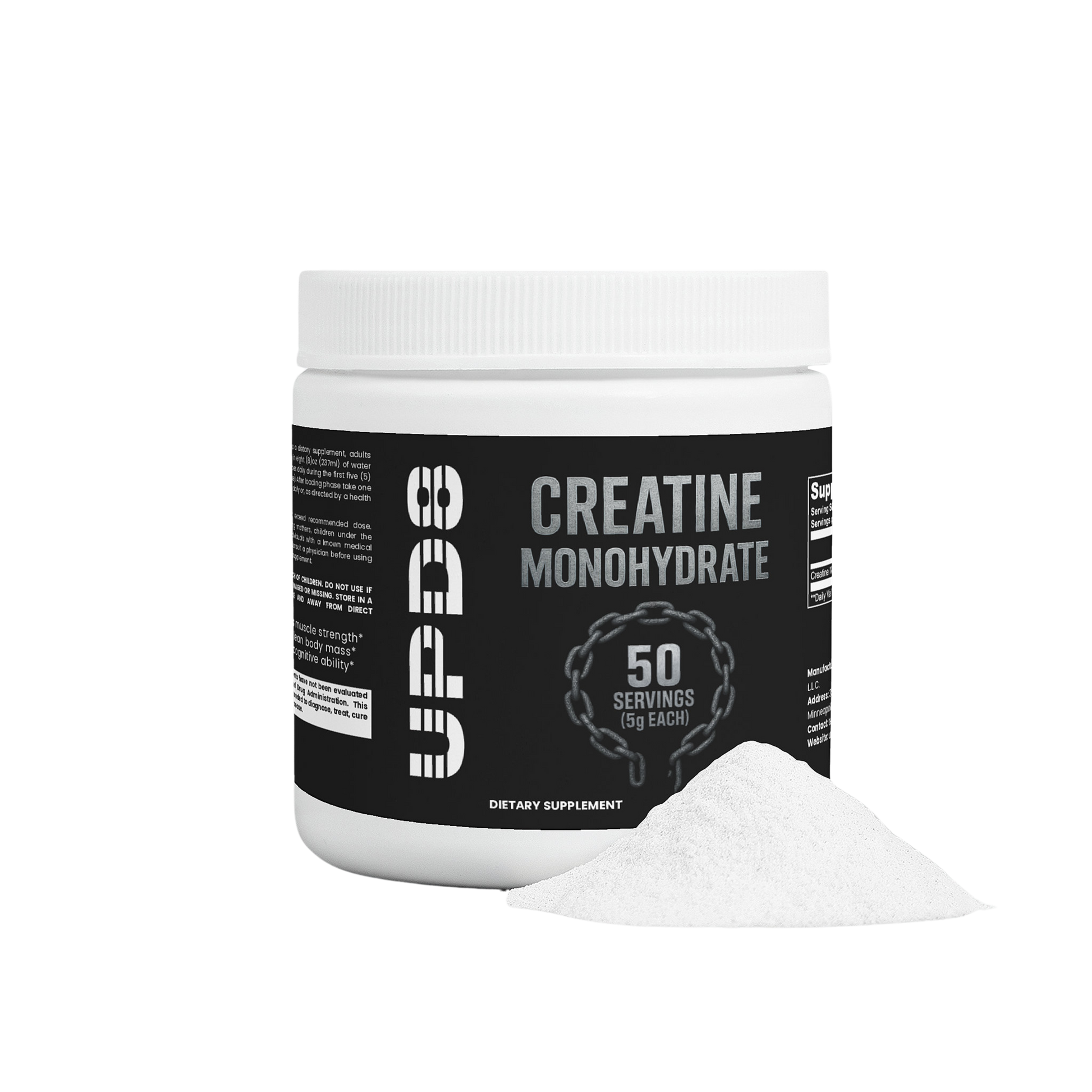 Creatine Monohydrate (50 Servings)