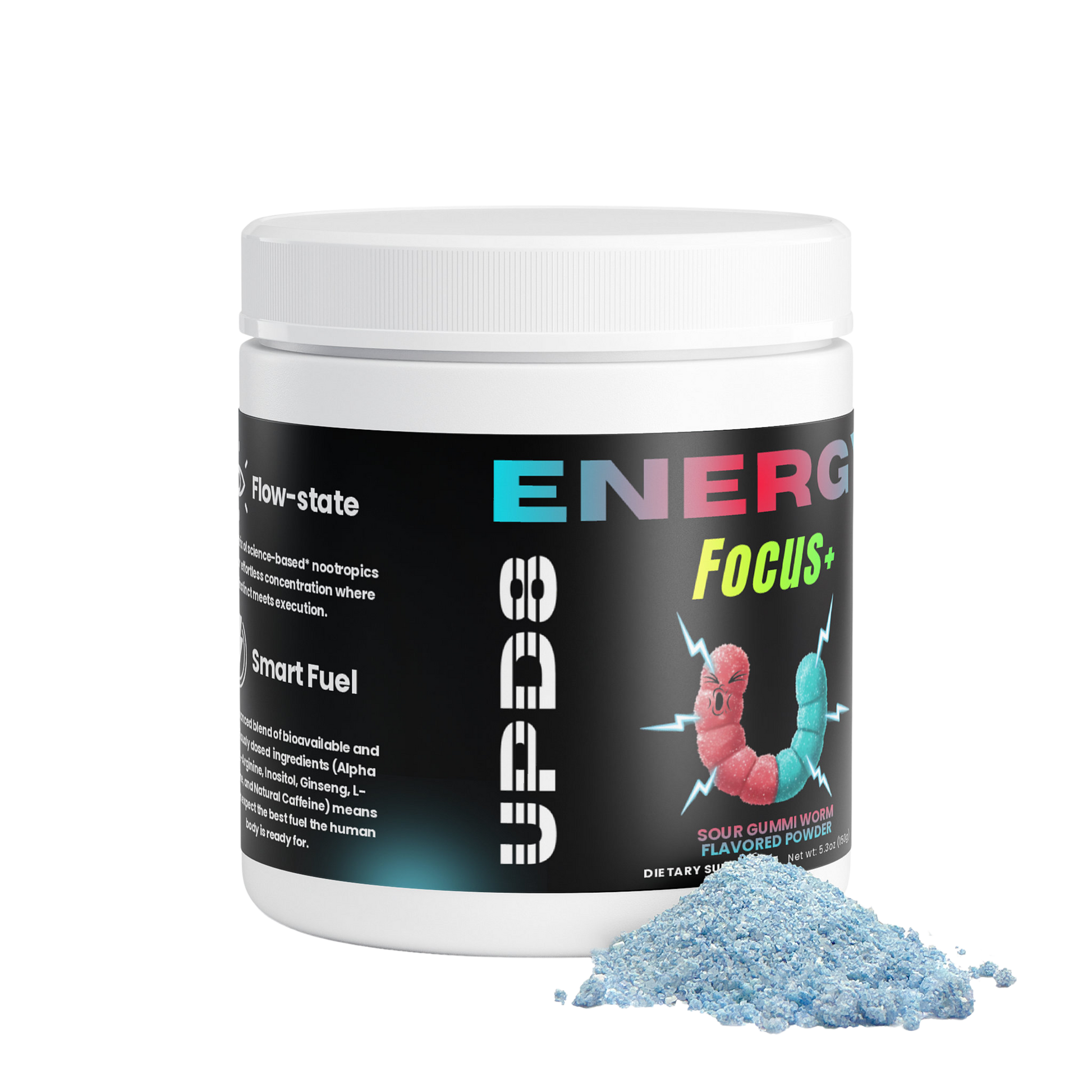 Energy w/ Focus+ (Sour Gummi Worm)