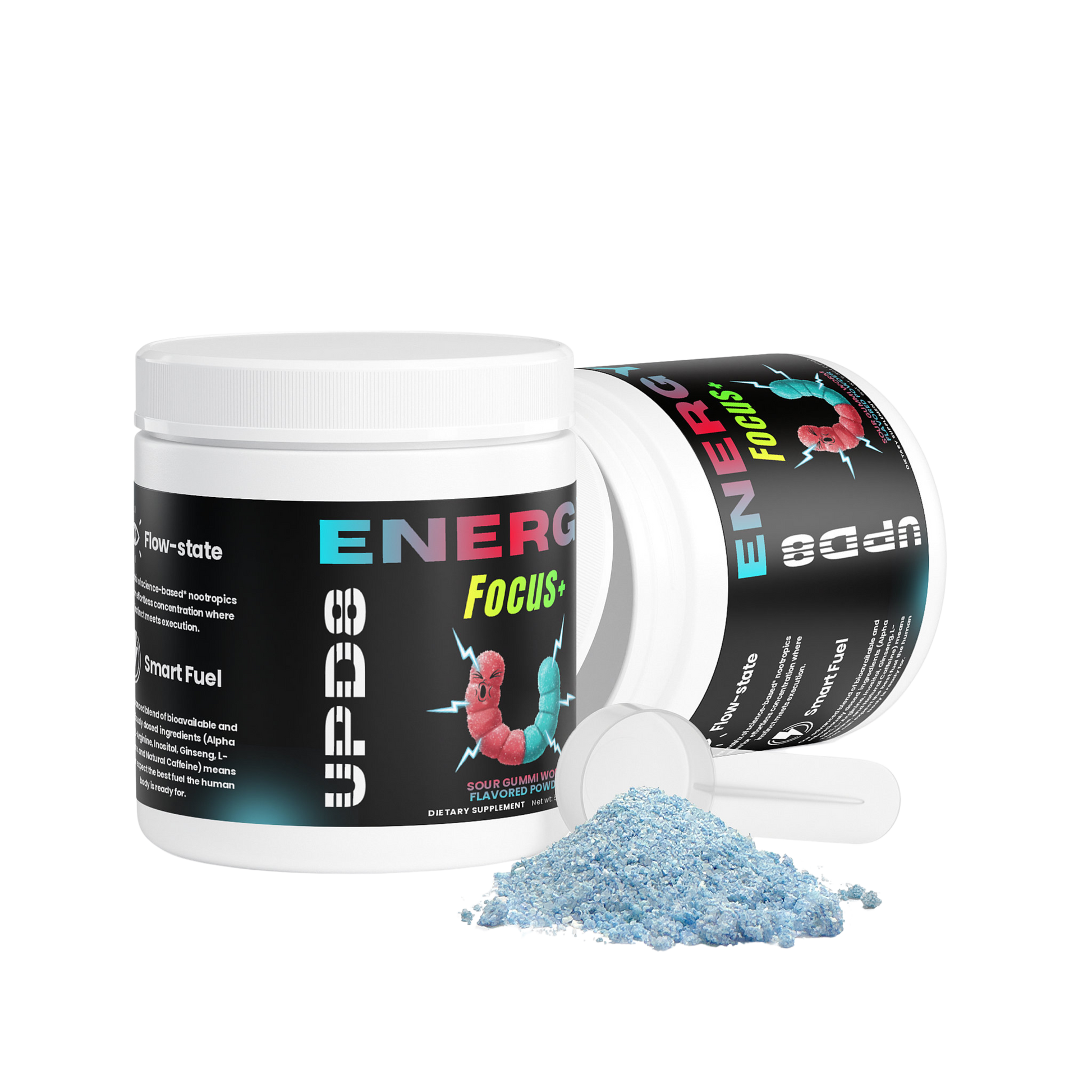 Energy w/ Focus+ (Sour Gummi Worm)